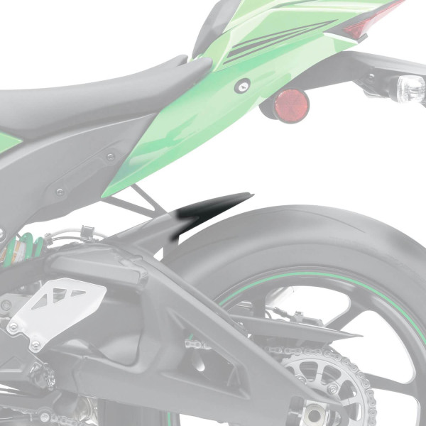 Pyramid Plastics Pyramid hugger extension | matte black | kawasaki zx10-r 2017>current